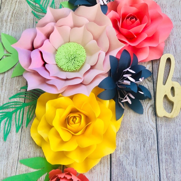 Paper Flower Nursery Set